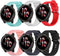 FitTurn 6pack Bands, Soft Silicone Replacement Straps for OYG Smart Watch, IP68 Waterproof Fitness Tracker with Quick