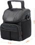 FOSOTO Waterproof Camera Case Bag - Compatible for Canon EOS M10 M6 M2, Nikon P600, Sony RX10M3, Olympus EM10