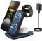JoyGeek 3 in 1 Wireless Charger for Samsung & Android: Charging Station for Galaxy Watch 7 Pro/4/3, Phone Charger for