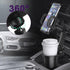 Ajxn 1 PC Car Cup Holder Phone Mount, Universal Adjustable Cradle for Most Cars, Black