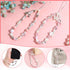 XLIUAX 2 Pack Beaded Camera Wrist Straps, Phone Charm Wristlet Lanyards for Purse Bag Car Key Keychain Accessories
