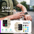 TOZO 2024 New Upgraded Smart Watch for iPhone & Android, 1.83" Fitness Tracker, IP68 Waterproof, 100+ Sport Modes