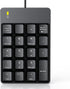 TechGarden Wired Number Pad, USB Numeric Keypad 19 Key Number Keypad Keyboard for