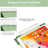 Aoub Case for iPad 6th/5th Generation 9.7 inch, with Pencil Holder, Auto Sleep/Wake, Light Green