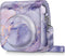 Fintie Protective Case for Fujifilm Instax Mini 12 Instant Camera, Premium Vegan Leather Bag Cover, Lilac Marble