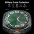 2 Pack 9H Tempered Glass Screen Protector for Samsung Galaxy Watch Ultra 47mm (2024), Waterproof HD Film