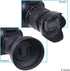 72mm Set of 2 Camera Lens Hoods and 1 Lens Cap, Rubber (Collapsible) + Tulip Flower, Reduces Lens Flare and Glare