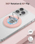 SODI 360 15 14 13 12 16 17 Magnetic Phone Ring Holder, Rotation Dual-Side Strong Magnet Phone Grip for Back of Phone