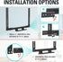 Mounting Dream Soundbar Mount for SONOS Beam - Easy Access Design with Sliding Block