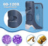 Pocket Microscope for Kids and Adults, 60x-120x Portable Handheld Microscope with 5 Slides for Science Lab
