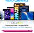 DRYMOKINI Stylus Pen, Active Touch Screens Compatible for Android/iOS Tablets/Phones, Rechargeable Universal Pencil,