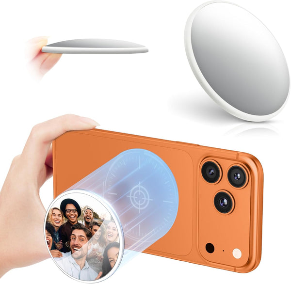 2.2" Magnetic Selfie Mirror for Back Camera,Slim Phone Convex Mirror for Magsafe