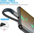 USB Type C Cable Fast Charging,3pack 10ft Premium Nylon Braided 3A Rapid Charger Quick Cord,Type C to A Cable Compatible for Samsung Galaxy S21 S20 S10 S9 S8 Plus,Note 20 10 9 8, LG V50 V40 G8 G7 by HALIHALL