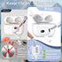 R-fun Compatible with AirPods 3 Case Cover, Silicone Protective Skin with Keychain for Apple AirPod 3rd Generation 2021