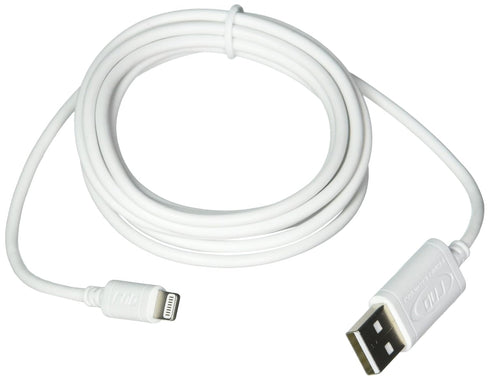 RNDs 6ft Lightning to USB Cable for Apple iPhone & iPad (Pro, Air, Mini) - Apple MFi Certified, White (1.8M)