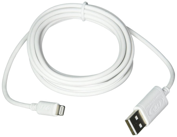 RNDs 6ft Lightning to USB Cable for Apple iPhone & iPad (Pro, Air, Mini) - Apple MFi Certified, White (1.8M)