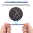 3.5mm 6Ft, More(6Ft/2M,Silver) Tan QY Nylon Braided Aux Cable Audio Auxiliary Input Adapter Male to Male Cord