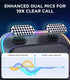 JOYROOM Bluetooth 5.3 Car Adapter - Dual Mics, Noise Cancellation, AUX Bluetooth Kit for Hands-Free Calls