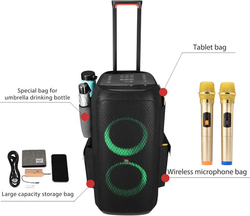 Speaker Dust Cover, Scratch Resistant Protective Sleeve Case for JBL Partybox 310 Portable Party Speaker