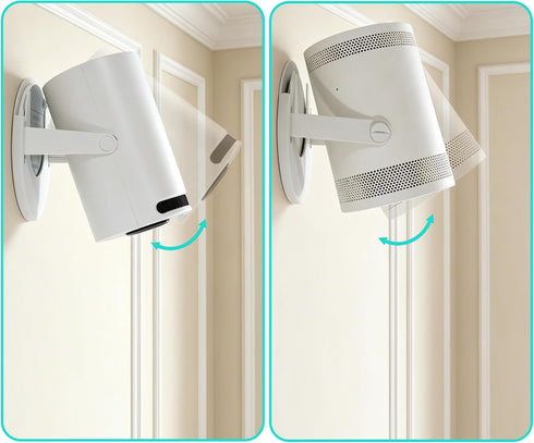 Tjweiqing HY300/Freestyle 2 HY300 3D-Printed) Projector Mount Compatible with Samsung Freestyle Projector, Compatible