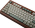 Retro 9009 Keycaps MA Profile for Mechanical Keyboard, 60% 65% 75%, Dye Sub PBT Keycaps Set, Gray Red Green