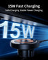 Magnetic Wireless Car Mount Charger, 15W Fast Charging Mag-Safe Car Mount, Fits iPhone 15 14 13 12 and All Smartphones