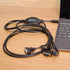 Gearmo 4 Port USB to Serial RS232 Adapter, FTDI Chipset, Supports Win 11, 10, 8, 7