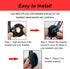 4 Pack Foam Ear Pads Replacement Cushions for Plantronics Headset, Compatible with HW251N 510 520 Blackwire 3210 3220