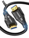 Cratree HDMI Cable 25FT Long - 4K 120hz,8K 60hz,48Gbps High-Speed HDMI Braided