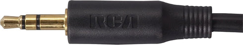 RCA Mini Stereo Audio Extension Cable, 6-Foot
