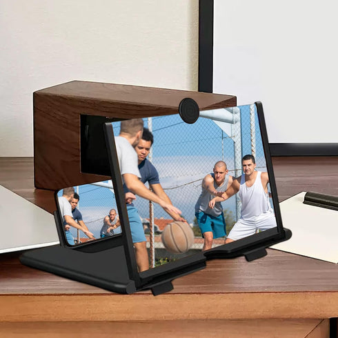 Generic 10 Inch Foldable Screen Amplifier - HD Phone Magnifier for Movies | Compact Projector Enlarger for Games