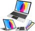 Keyboard Case with Trackpad, Arteck Bluetooth Keyboard with Folio Full Protection Case for Apple 10.9-inch iPad 10