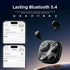 CUAUUO Flat Sleep Earbuds Mini Invisible Tiny Wireless Ear Buds, Wireless Hidden Small Sleeping Headphones for Side