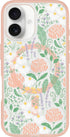OtterBox iPhone 16 Symmetry Series Clear Case - Peachy Bloom Pink