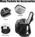 Cwatcun Waterproof Small Camera Bag, Compact Shoulder Bag for Digital Cameras, Travel Photography Bag for Canon, Nikon,