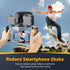 Neotter Filmmaking Smartphone Video Rig, Vlogging Cage, Phone Stabilizer Tripod Mount with Wireless Remote Shutter
