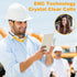 Hmusic Wireless Bluetooth Neckband Headphones, 50H~80H Playtime, IPX7 Waterproof Earphones for Jobsite, Sports, Yellow