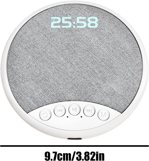 Generic Pillow Bluetooths Speaker White Noise Sound Device, HiFi High Dynamic Range Audio, Under Pillow Sleep Companion