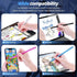 GUUGEI (20 Mesh Fiber Stylus Pen Replacement Tips Pcs) for Capacitive Touch Screen, High Sensitivity, Soft, No Scratch