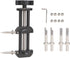 Fotga Metal Camera Lens Vise Tool Kit, Lens Repair Spanner Set with Adjustable Jaw for Filter Ring Restoration