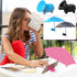 3 Pcs Phone Umbrella Cell, Outdoor Sun Phone Umbrella with Suction Cup Stand, Adjustable Piggy Suction Cup Sunshade