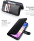 OCASE iPhone 11 Wallet Case with Card Holder - PU Leather Flip Case with Kickstand, TPU Shockproof Cover