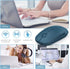 VssoPlor 2.4G Wireless Mouse, Slim Portable Computer Laptop Mouse with Nano Receiver Quiet Silent Optical Mice