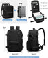 VGCUB Backpack 18x14x8 Inches Backpack Travel for Women Men for Spirit Airlines Personal Item Bag Laptop College