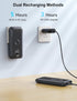 XEGNER 10000mAh 22.5W Pack 17/16, Portable Charger, Power Bank Fast Charging with Wall Plug, Built-in Cables, LED
