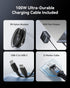 INIU 65W 3-Port 100W 17 16 15 S26 S25 10 9 USB C Charger Block, GaN Fast Charging Adapter with Cable & Advanced