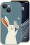 SKRYUIE Ultra-Slim Protective Case for iPhone 15, Shockproof Soft TPU and Scratch-Resistant Design - Rabbit