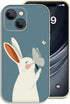 SKRYUIE Ultra-Slim Protective Case for iPhone 15, Shockproof Soft TPU and Scratch-Resistant Design - Rabbit