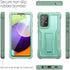 ExoGuard for Samsung Galaxy A52 Case - Rubber Shockproof Full-Body Cover with Screen Protector