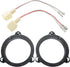 Door Speaker Adapter Bracket Speaker Harness for Nissan Sentra/Murano 2000-2019, Titan 2004-2019, Kia K2 2011-2021, 6.5